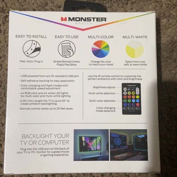 Monster Basics led Lights - Picture 2 of 2